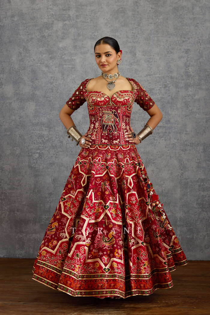 Surkhi Dhruvat Lehenga Set