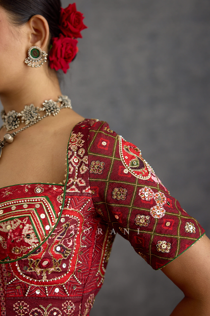 Surkhi Dhruvat Lehenga Set