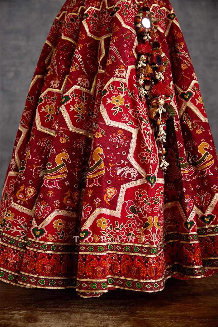 Surkhi Dhruvat Lehenga Set