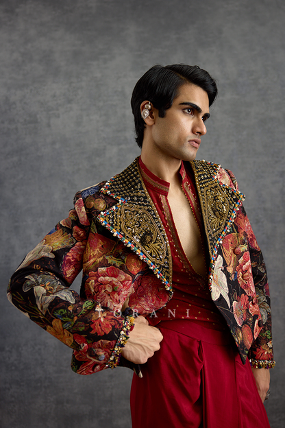 Surkhi Parwana Jacket Set