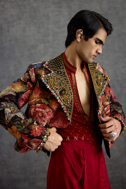 Surkhi Parwana Jacket Set