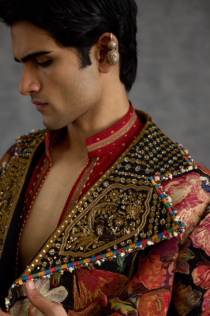 Surkhi Parwana Jacket Set