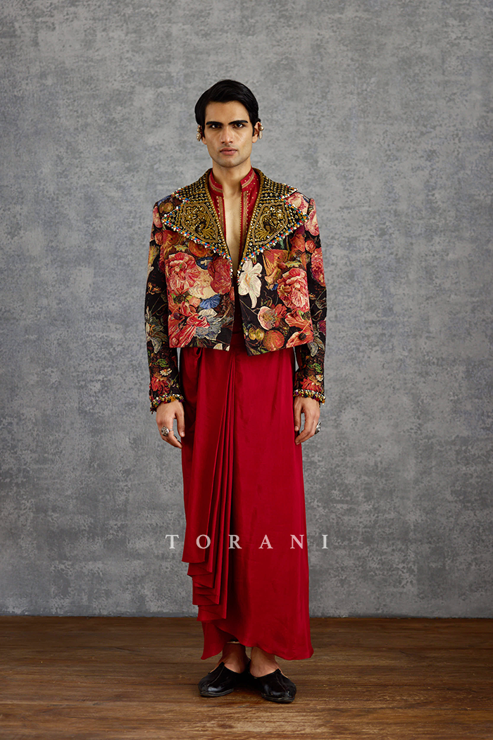 Surkhi Parwana Jacket Set