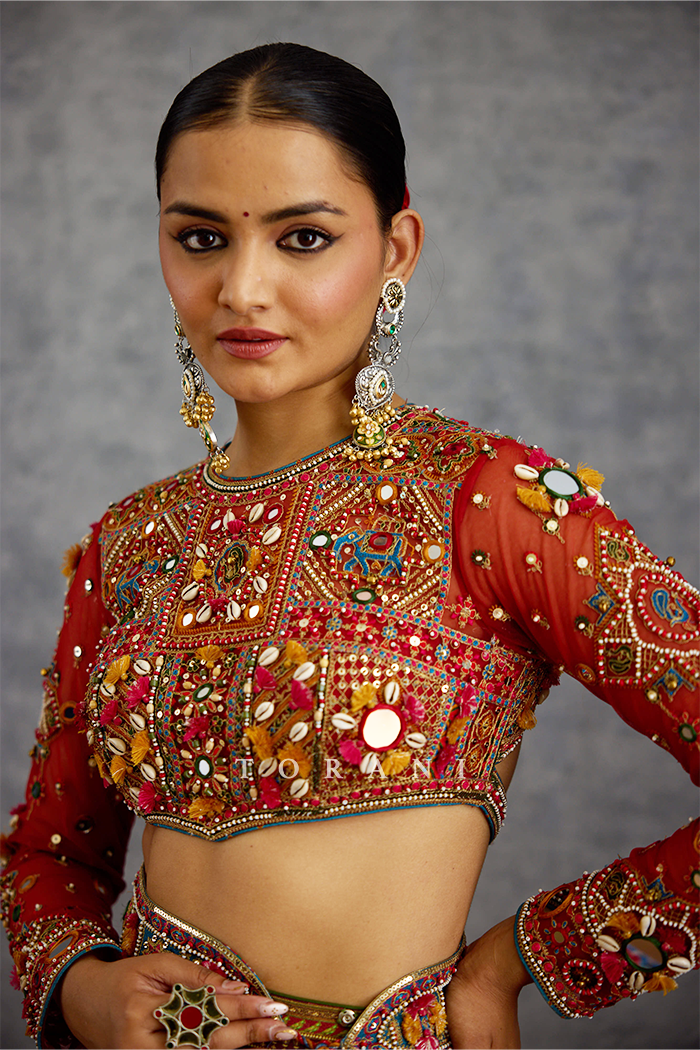 Surkhi Mehrbano Skirt Set