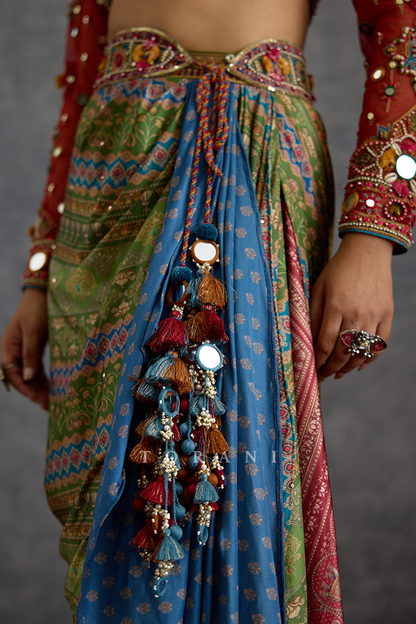 Surkhi Mehrbano Skirt Set