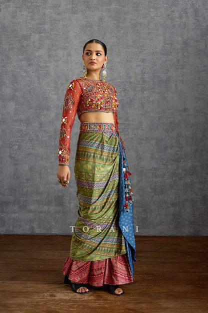 Surkhi Mehrbano Skirt Set