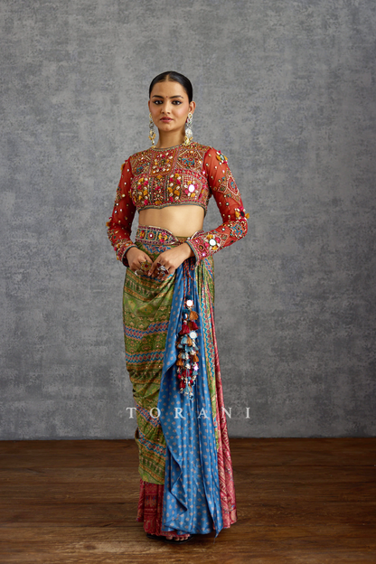 Surkhi Mehrbano Skirt Set