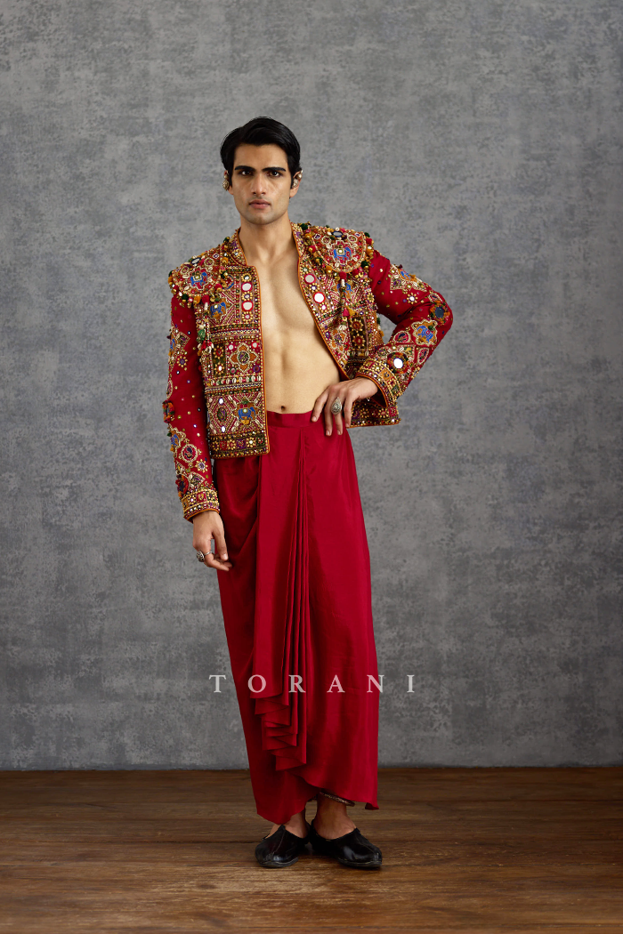 Surkhi Sarang Jacket Set