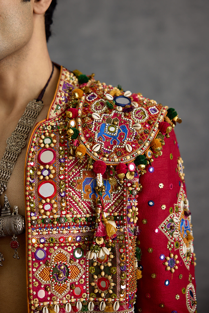 Surkhi Sarang Jacket Set