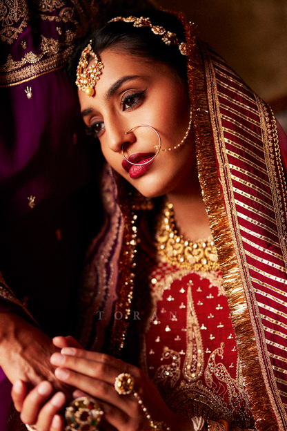 Khush Magazine Featuring Our Sindoori Meera Sharara Set &amp; Gul-Rez Urvi Kurta Set