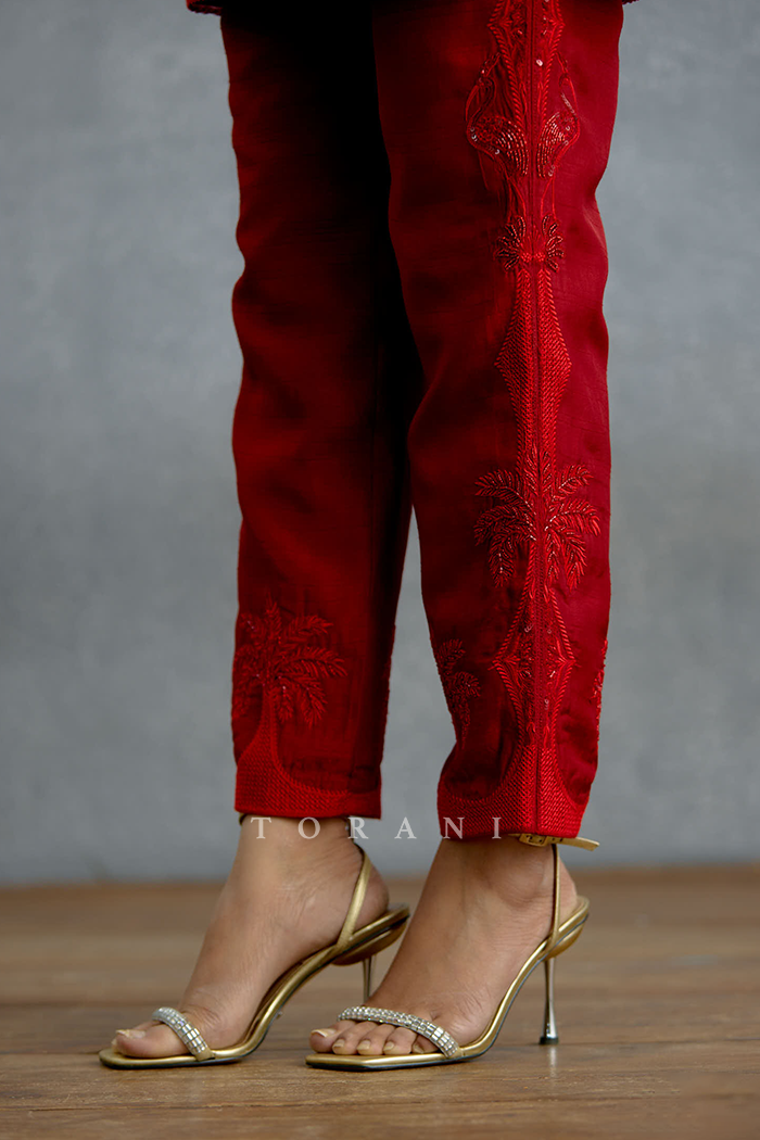 Surkh Aabia Co-ord Set