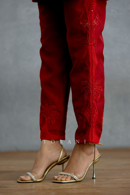 Surkh Aabia Co-ord Set