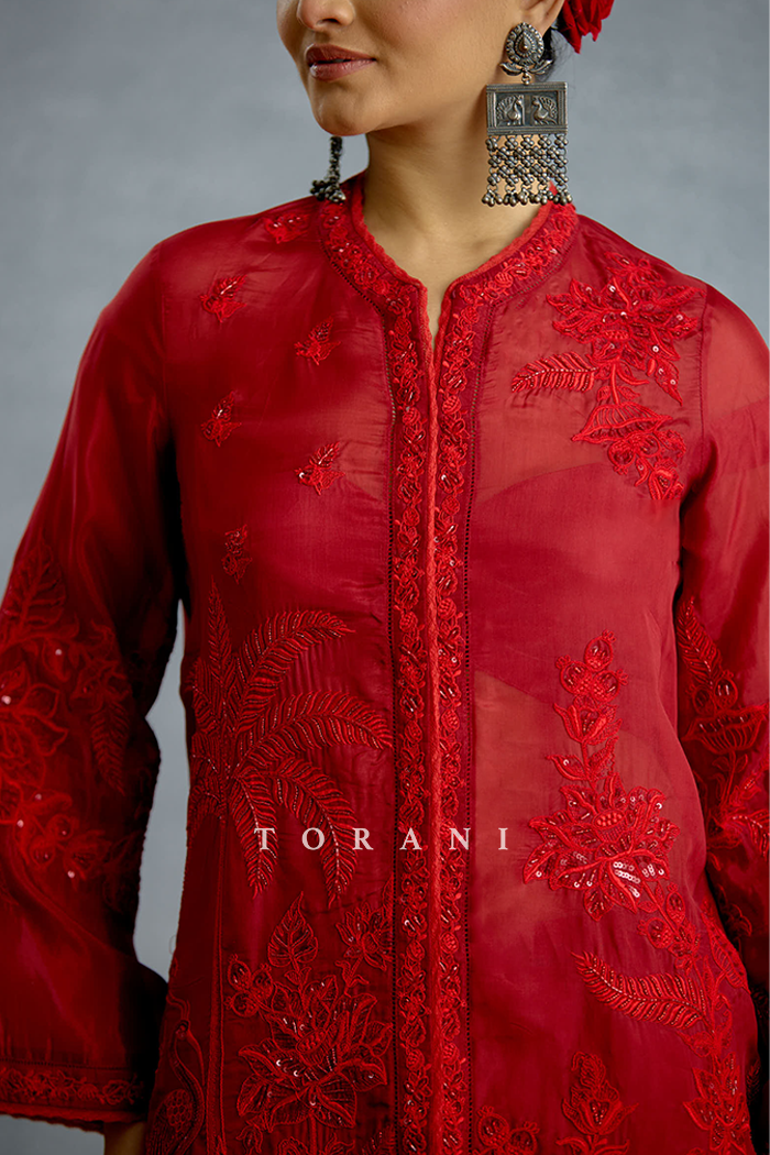 Surkh Aabia Co-ord Set