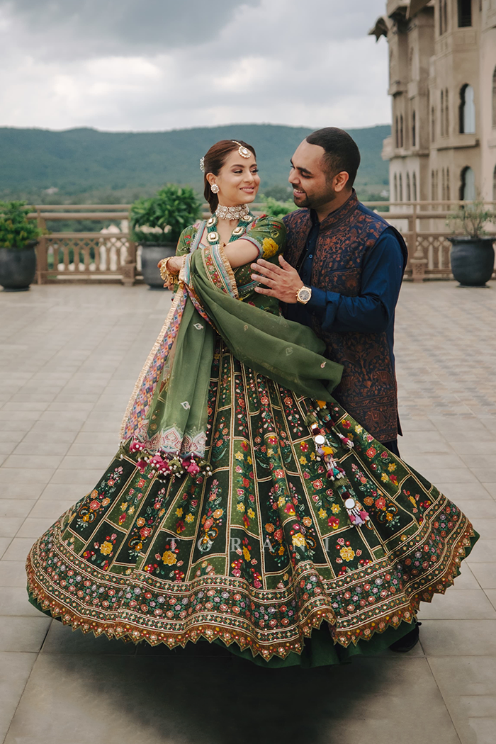 Prachi Aggarwal In Our Dil Saaz Avora Lehenga Set