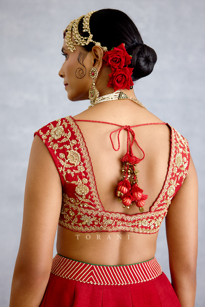 Zehra Zamardi Adeeba Lehenga Set