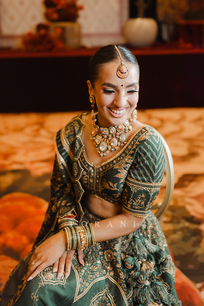 Manreet Randhawa In Our Custom Mahnaz Lehenga Set