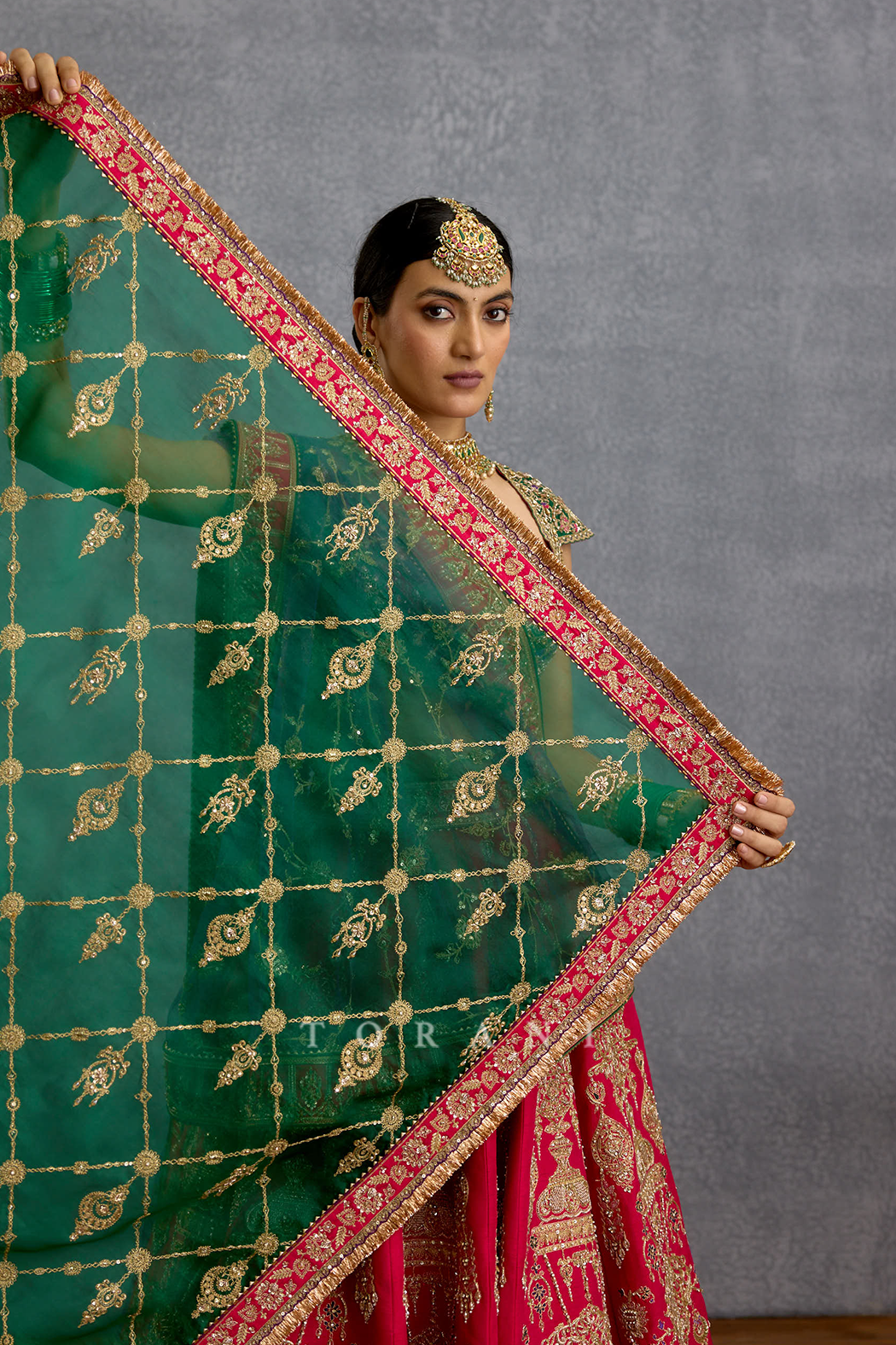 Gul-Rang Malika Lehenga Set