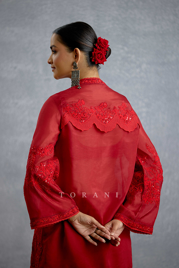 Surkh Aabia Co-ord Set