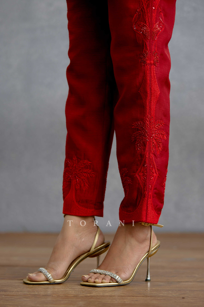 Surkh Aabia Co-ord Set