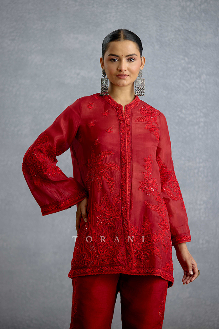 Surkh Aabia Co-ord Set