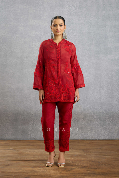 Surkh Aabia Co-ord Set