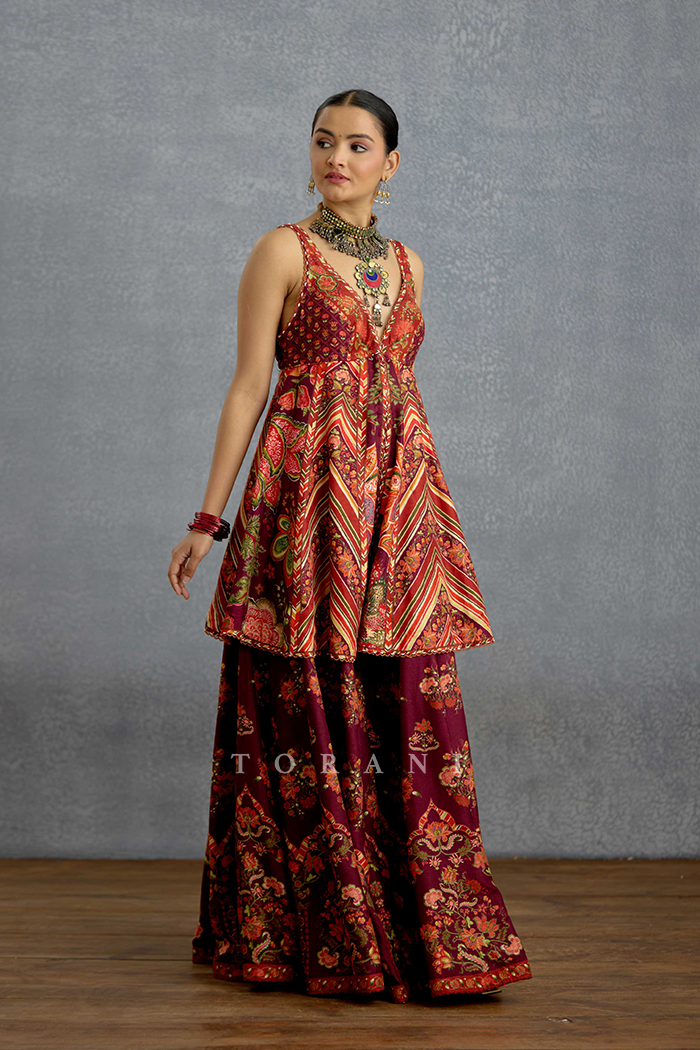 Laalima Charu Sharara Set