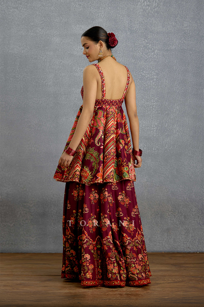 Laalima Charu Sharara Set