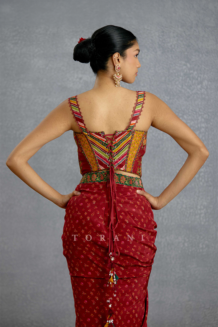 Laalima Suri Corset Set