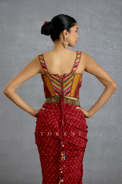 Laalima Suri Corset Set