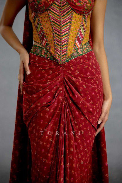 Laalima Suri Corset Set