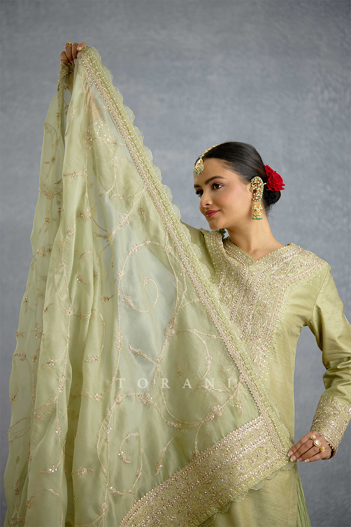 Pusta Noor Kurta Skirt Set
