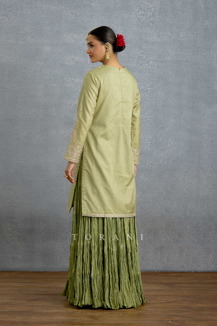 Pusta Noor Kurta Skirt Set