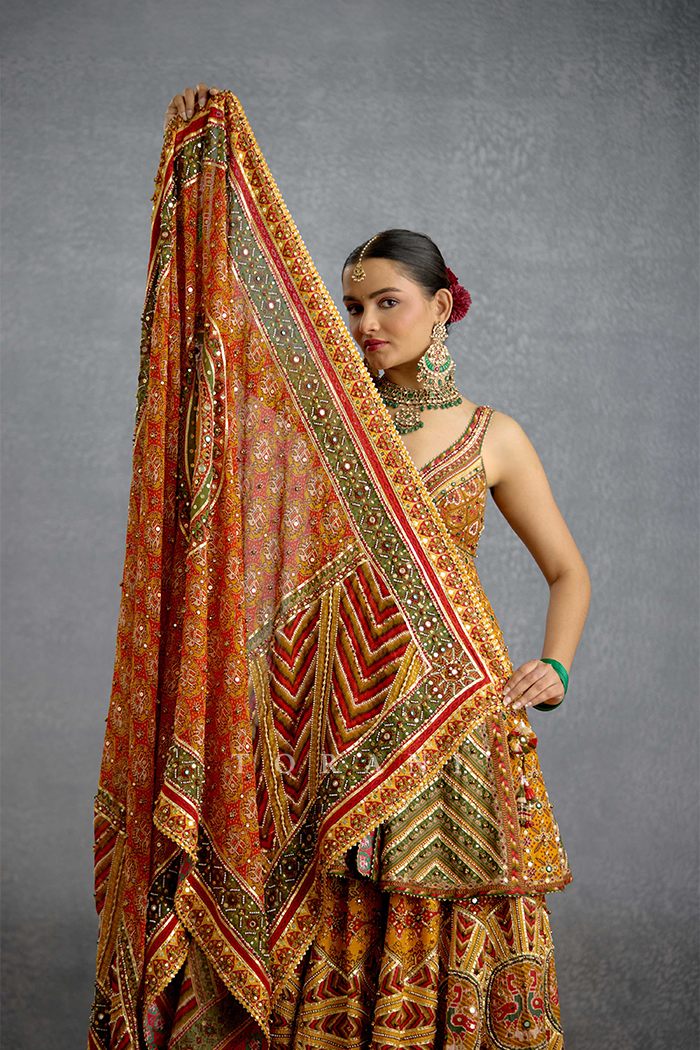 Kanak Patola Sharara Set