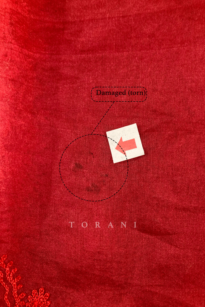 Gulnaar Sutlej Odhni/ Damage