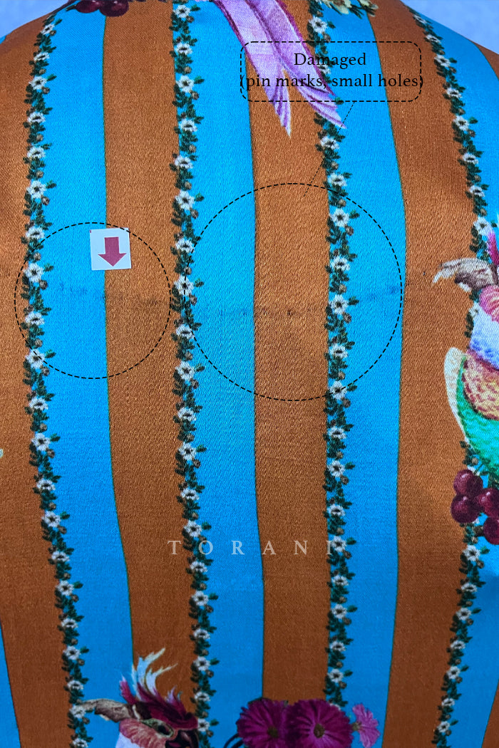 Firoza Variyam Kurta/ Damaged