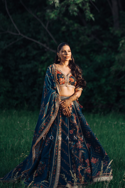 Pavandeep Mann in our Neelam Waheeda Lehenga Set
