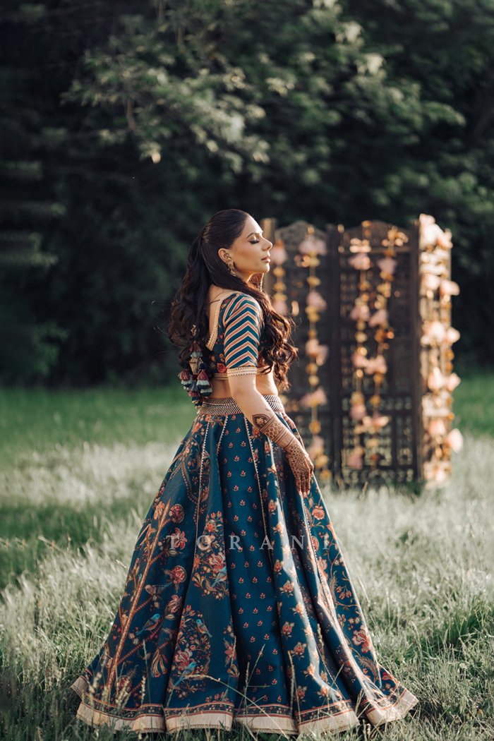 Pavandeep Mann in our Neelam Waheeda Lehenga Set