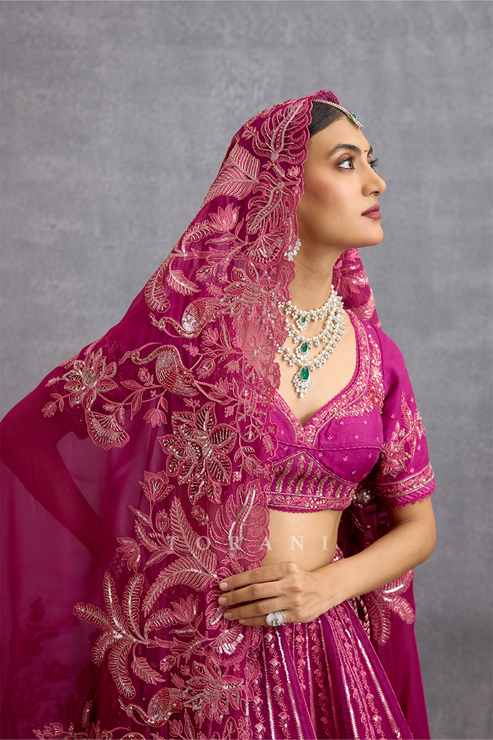 Padmaraga Wrija Lehenga Set