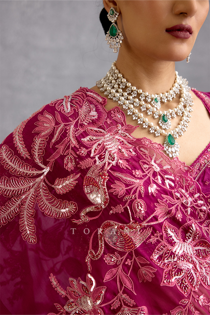 Padmaraga Wrija Lehenga Set