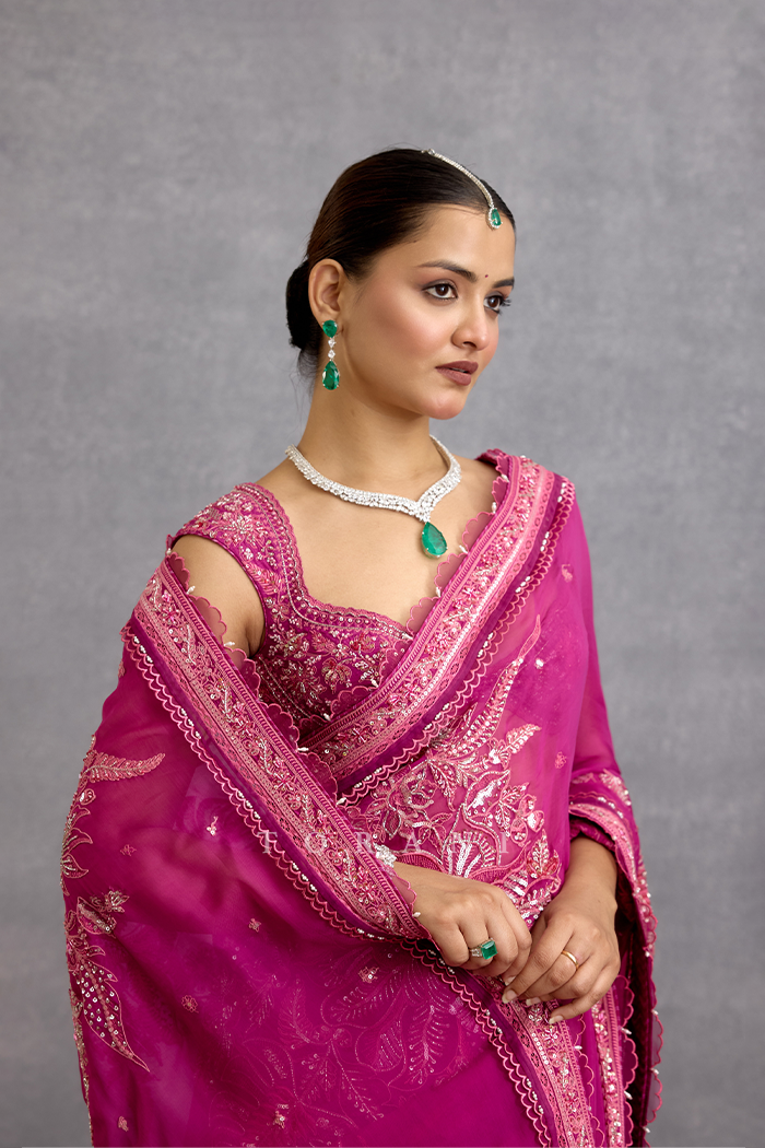 Padmaraga Vihana Saree