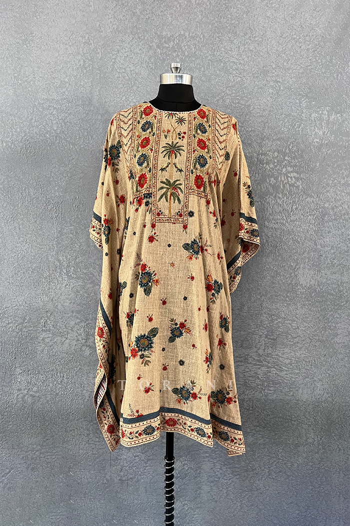 Sale- Badami Mahtaab Kaftan