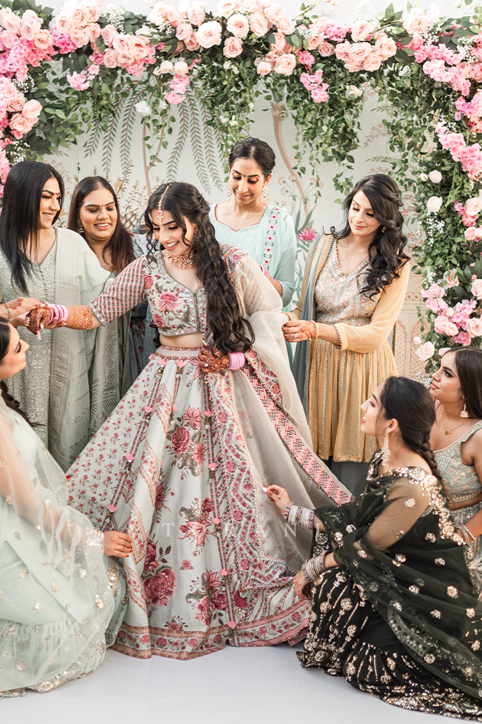 Karina Bains In our Jaituni Waheeda Lehenga Set