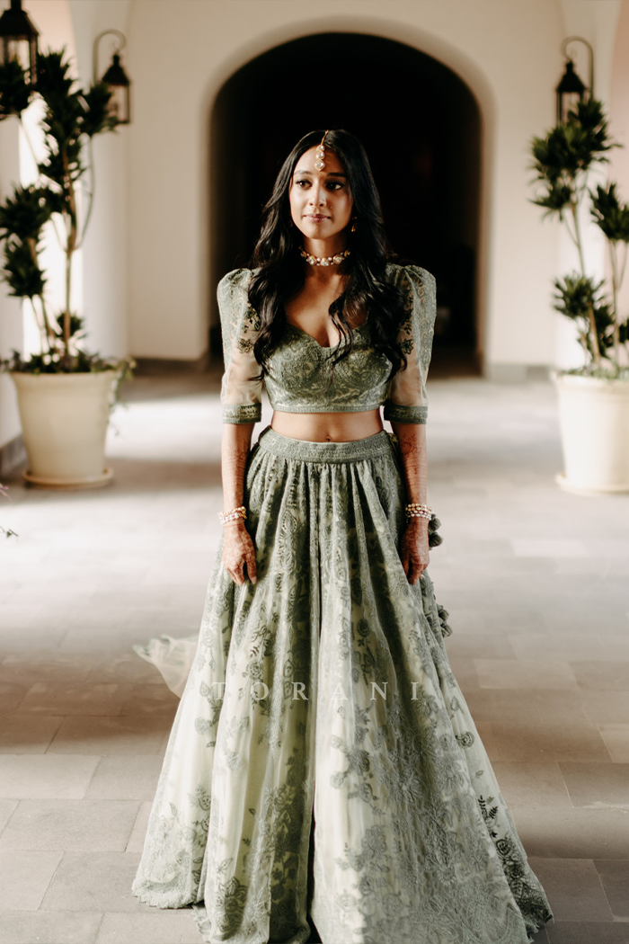 Samantha Hossain In Our Jaituni Hansini Lehenga Set