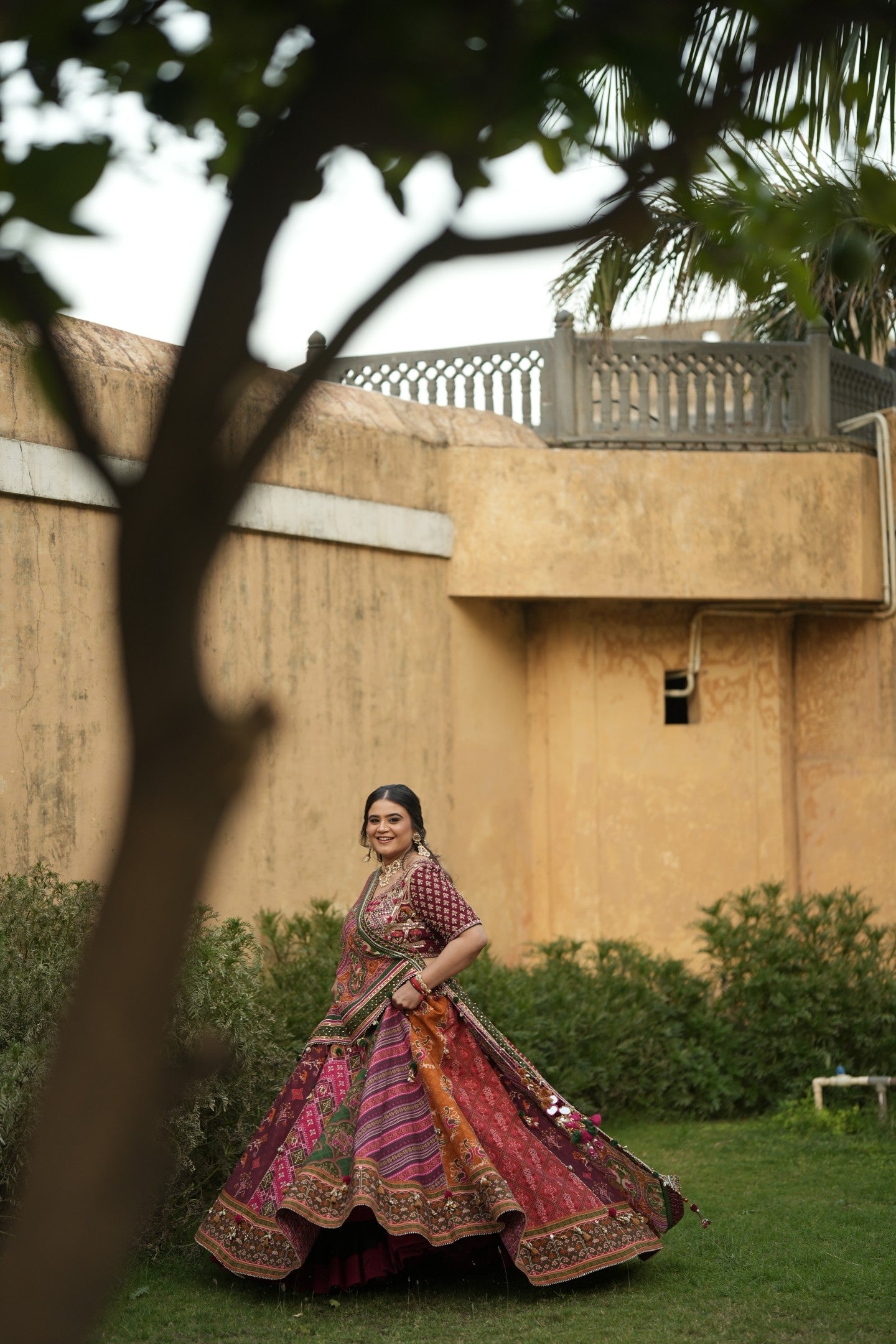 Riya Jain in our Rangili Meenakshi Lehenga Set