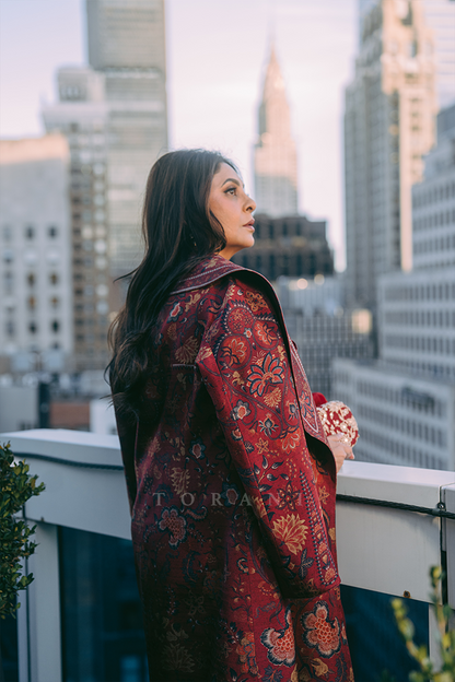 Shefali Shah In Our Custom Dhuni Chintz Jacket