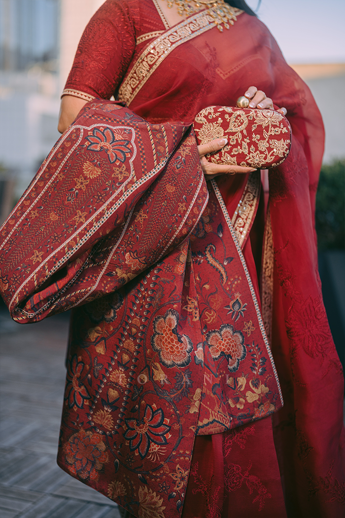 Shefali Shah In Our Custom Dhuni Chintz Jacket