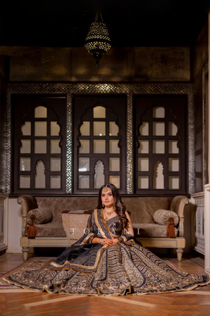 Simran Makhijani in our Custom Hayat Noor Lehenga Set
