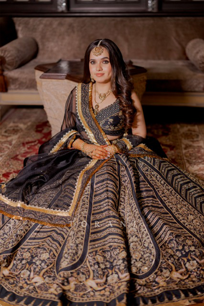 Simran Makhijani in our Custom Hayat Noor Lehenga Set