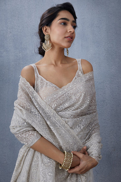 Swetah Iravati Saree