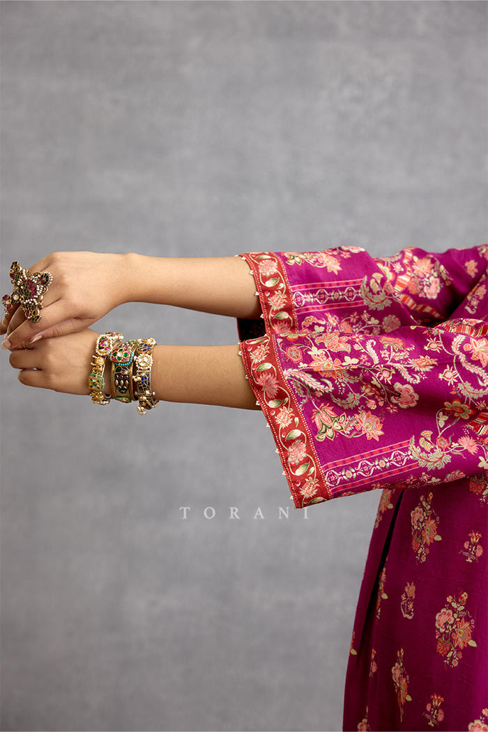 Padmaraga Radhya Co-ord Set